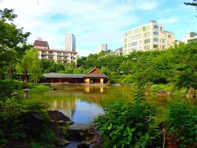 檜町公園庭園の写真